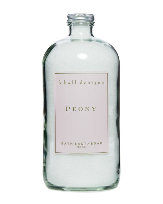 Peony Bath Soak Salt