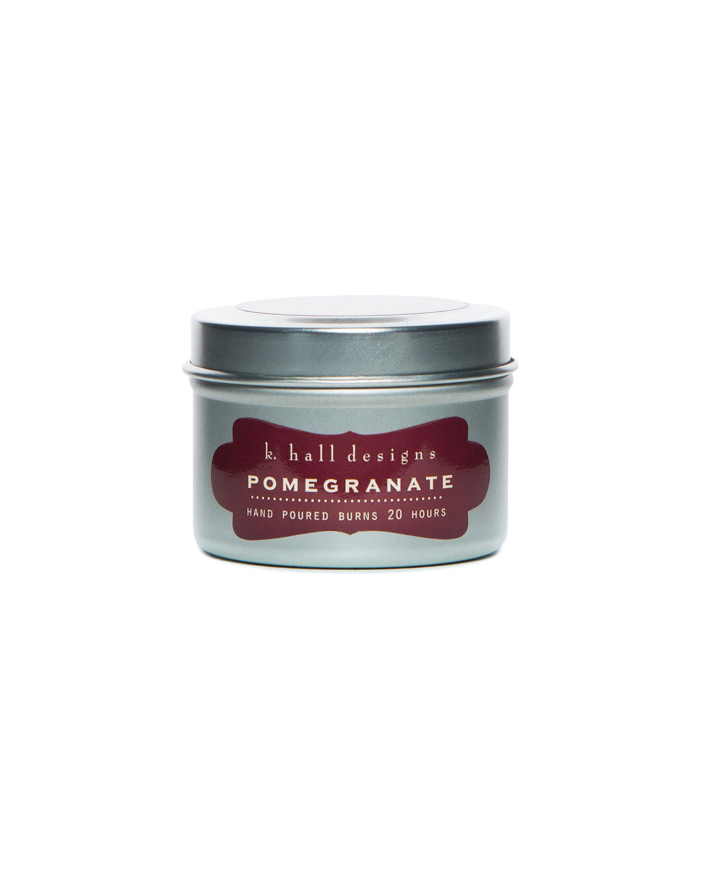 Pomegranate Travel Candle