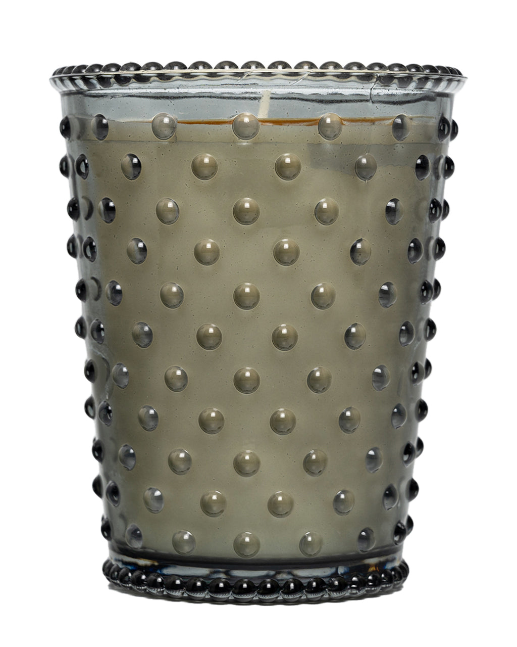 No. 482 Autumn Fields Hobnail Glass Candle