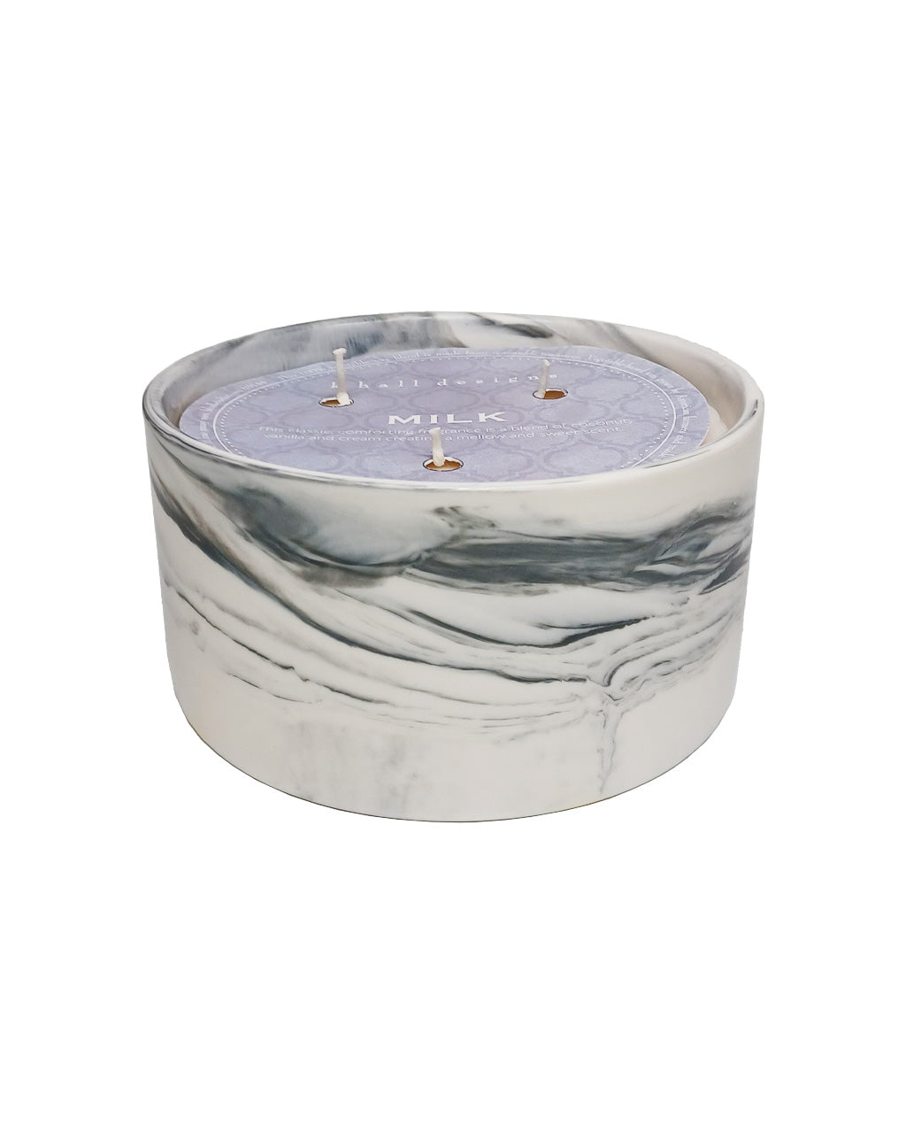 Milk Marble Candle