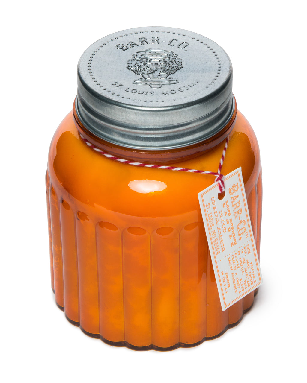 Blood Orange Amber Apothecary Jar Candle
