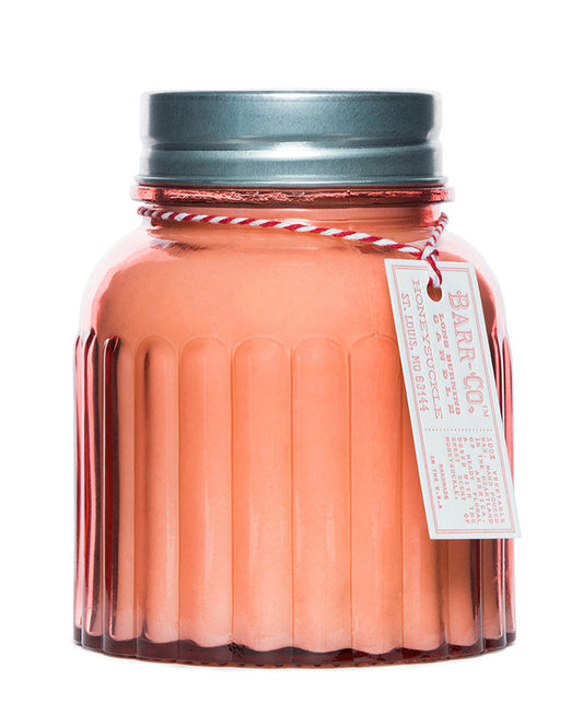Honeysuckle Apothecary Jar Candle