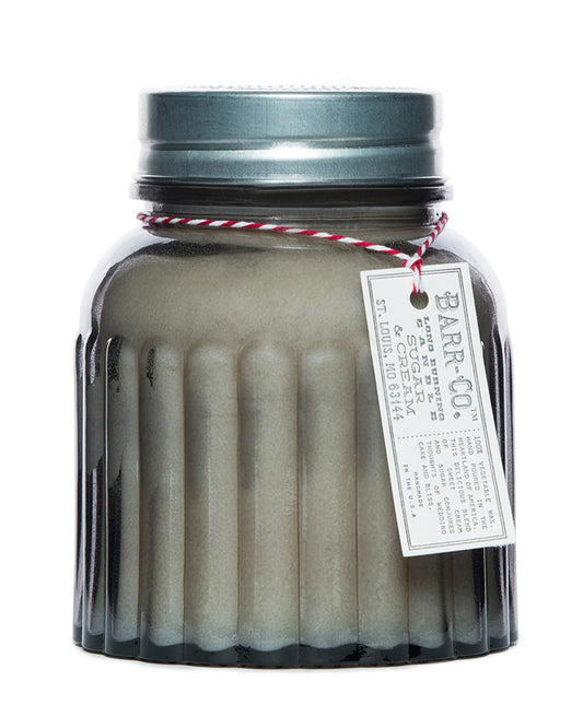 Sugar & Cream Apothecary Jar Candle