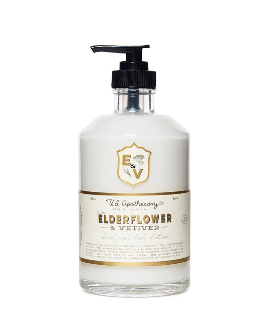 Elderflower & Vetiver Hand and Body Lotion