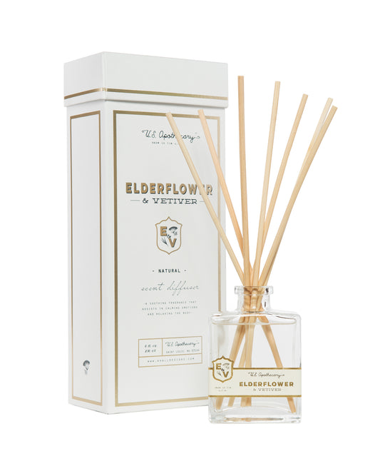 Elderflower & Vetiver Scent Diffuser Kit