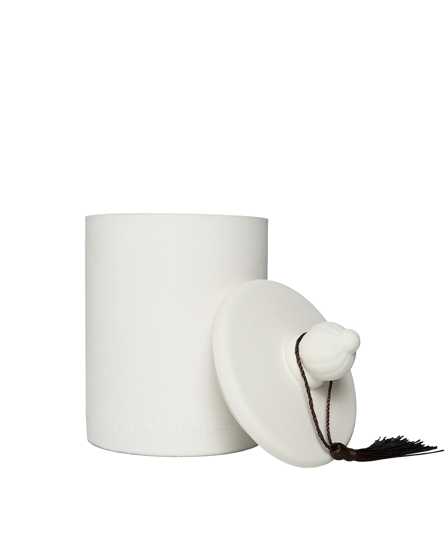 Cypress & Cassis Ceramic Candle