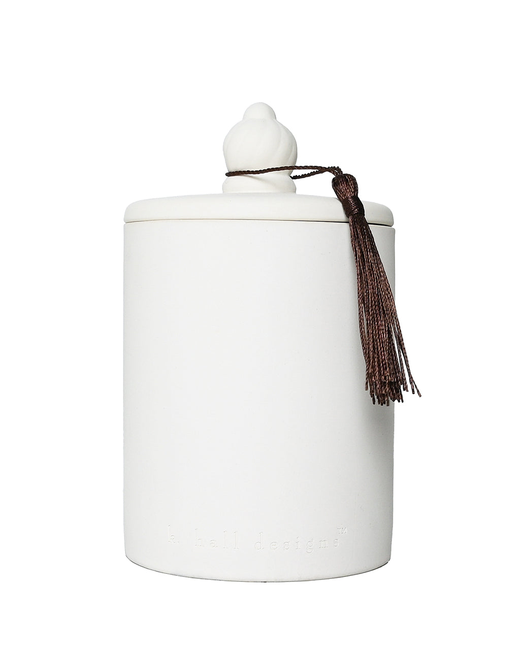 Cypress & Cassis Ceramic Candle