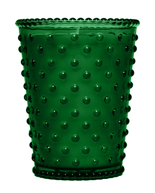 No. 517 Garden Harvest Hobnail Glass Candle