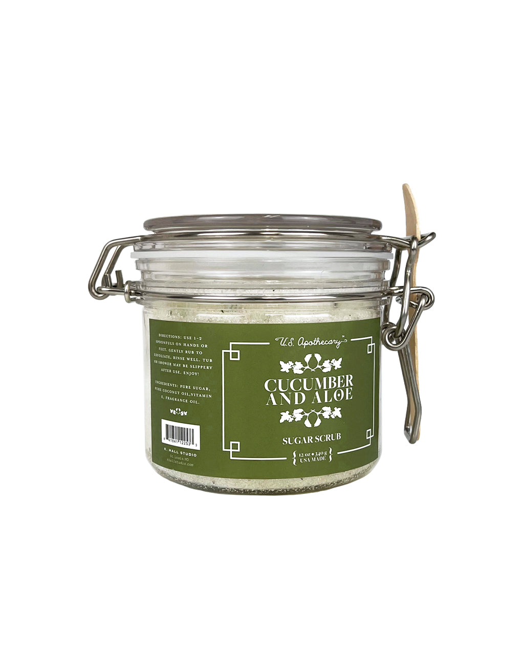 Cucumber and Aloe Sugar Scrub
