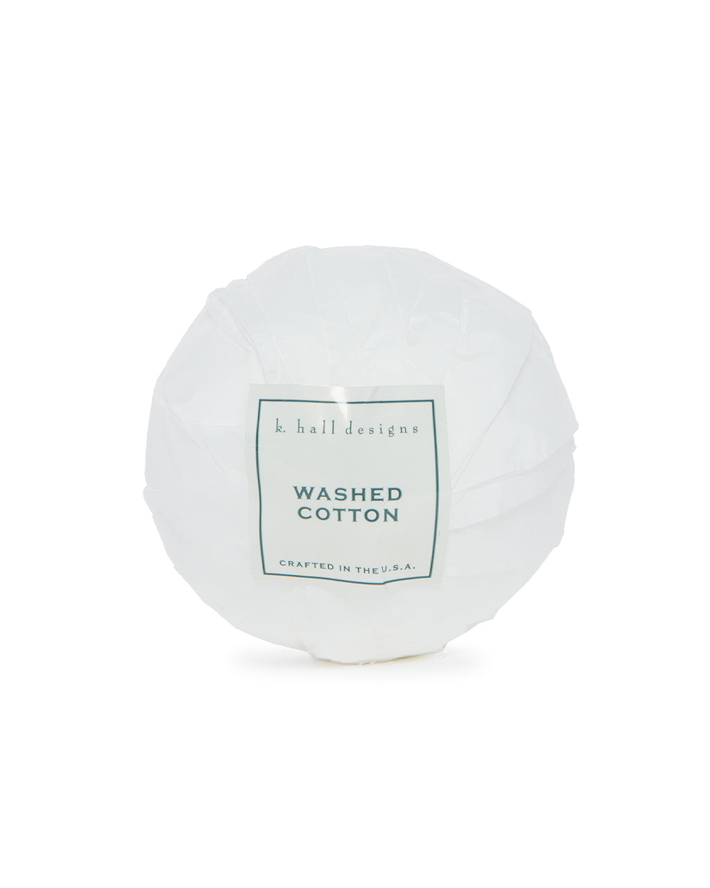 Washed Cotton Bath Bomb