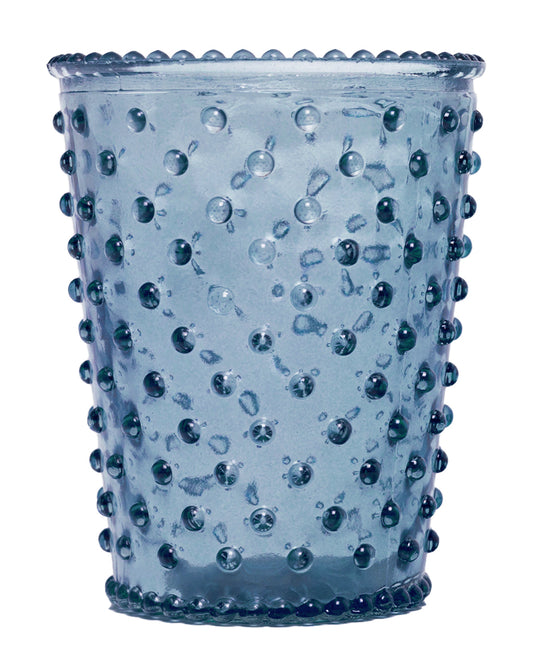 No. 560 Indigo Denim Empty Hobnail Glass
