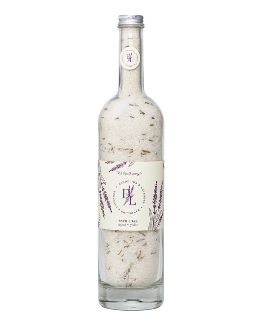 Dandelion & Lavender Bath Soak Salt