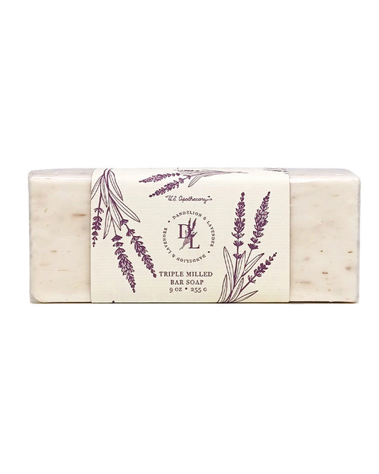 Dandelion & Lavender Triple Milled Bar Soap