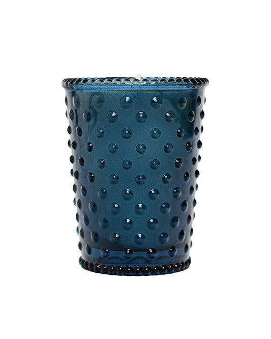 Ambergris Votive Hobnail Glass Candle