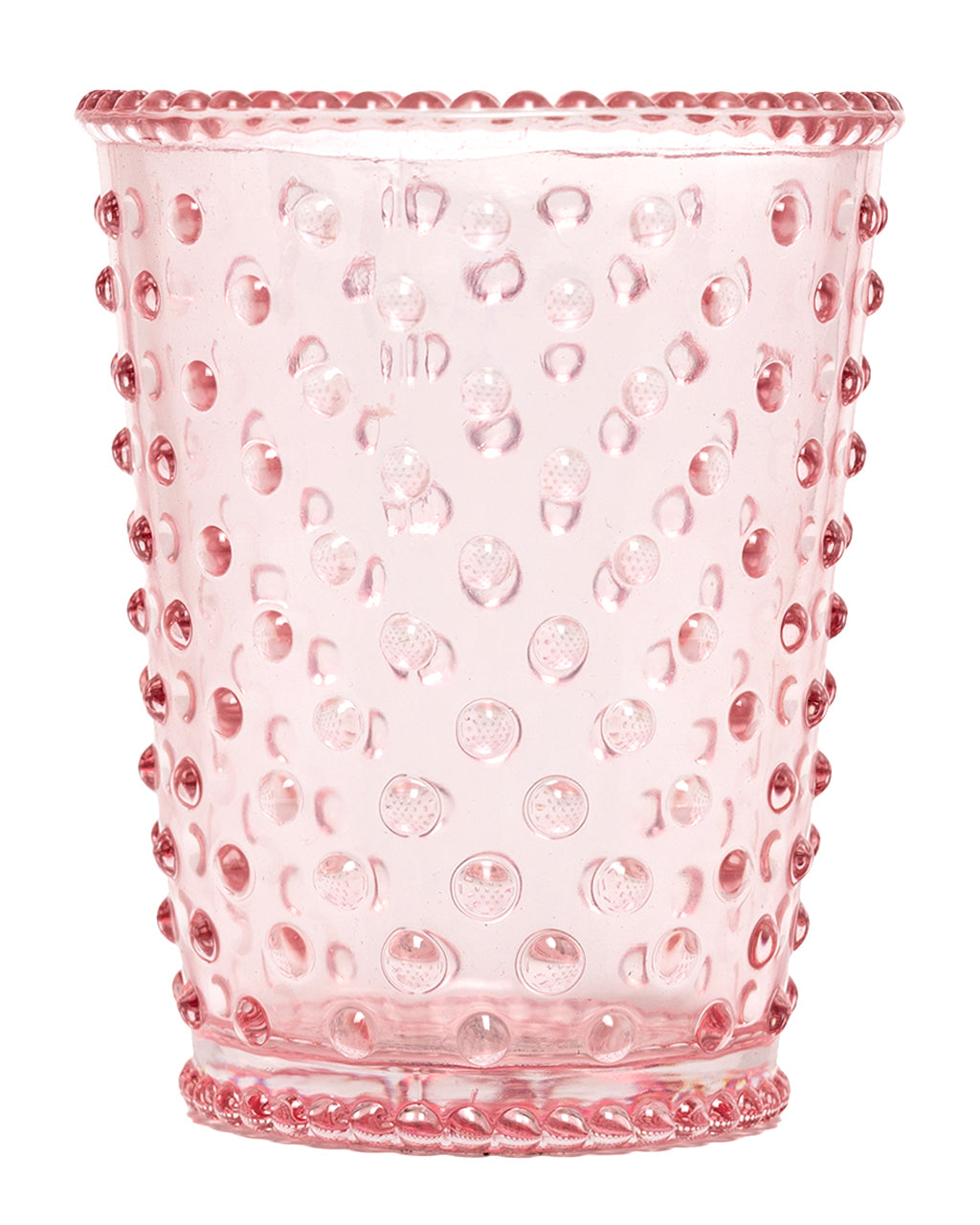 No. 92 Honeysuckle Empty Hobnail Glass