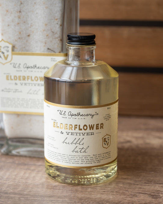 Elderflower & Vetiver Bath Elixir