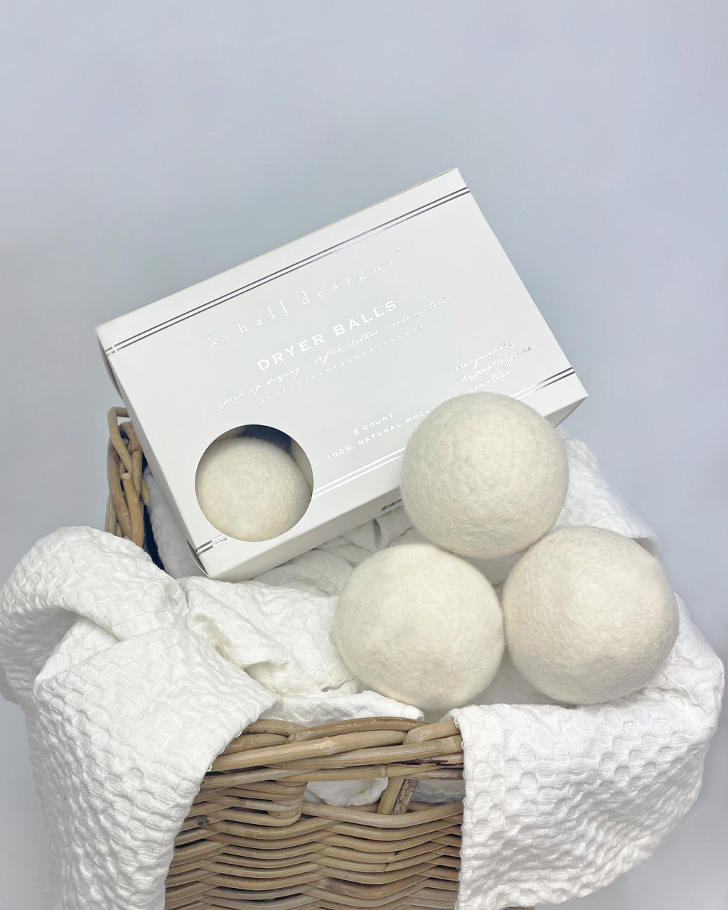 K. Hall Designs Wool Dryer Balls