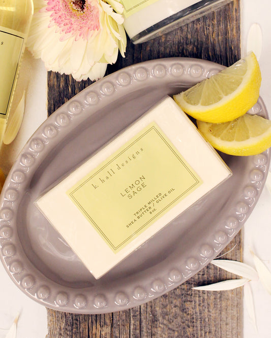 Lemon Sage Triple Milled Bar Soap