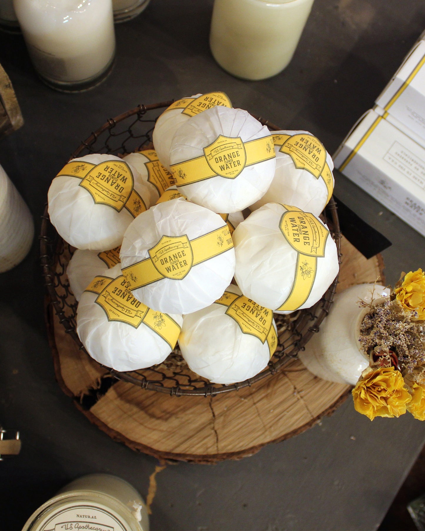 Orange Water Bath Bomb