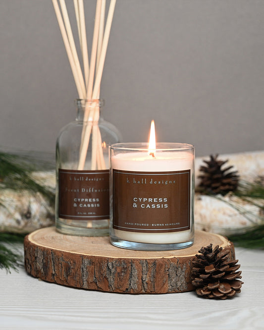 Cypress & Cassis 60 Hour Jar Candle
