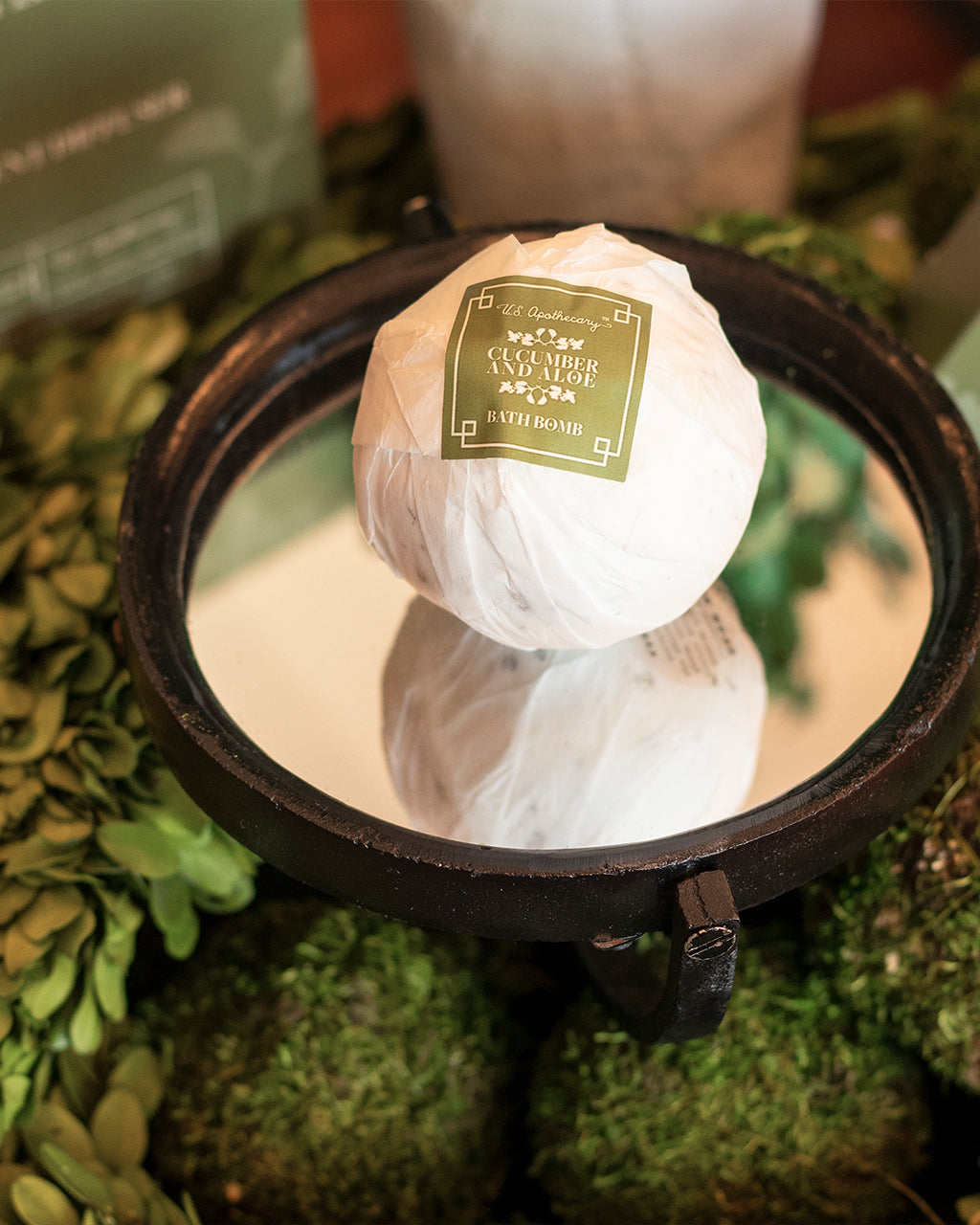 Cucumber and Aloe Bath Bomb