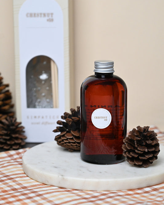Chestnut Hobnail Diffuser Refill Oil