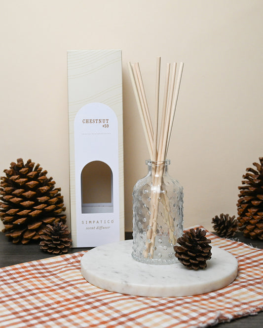 Chestnut Hobnail Scent Diffuser Kit