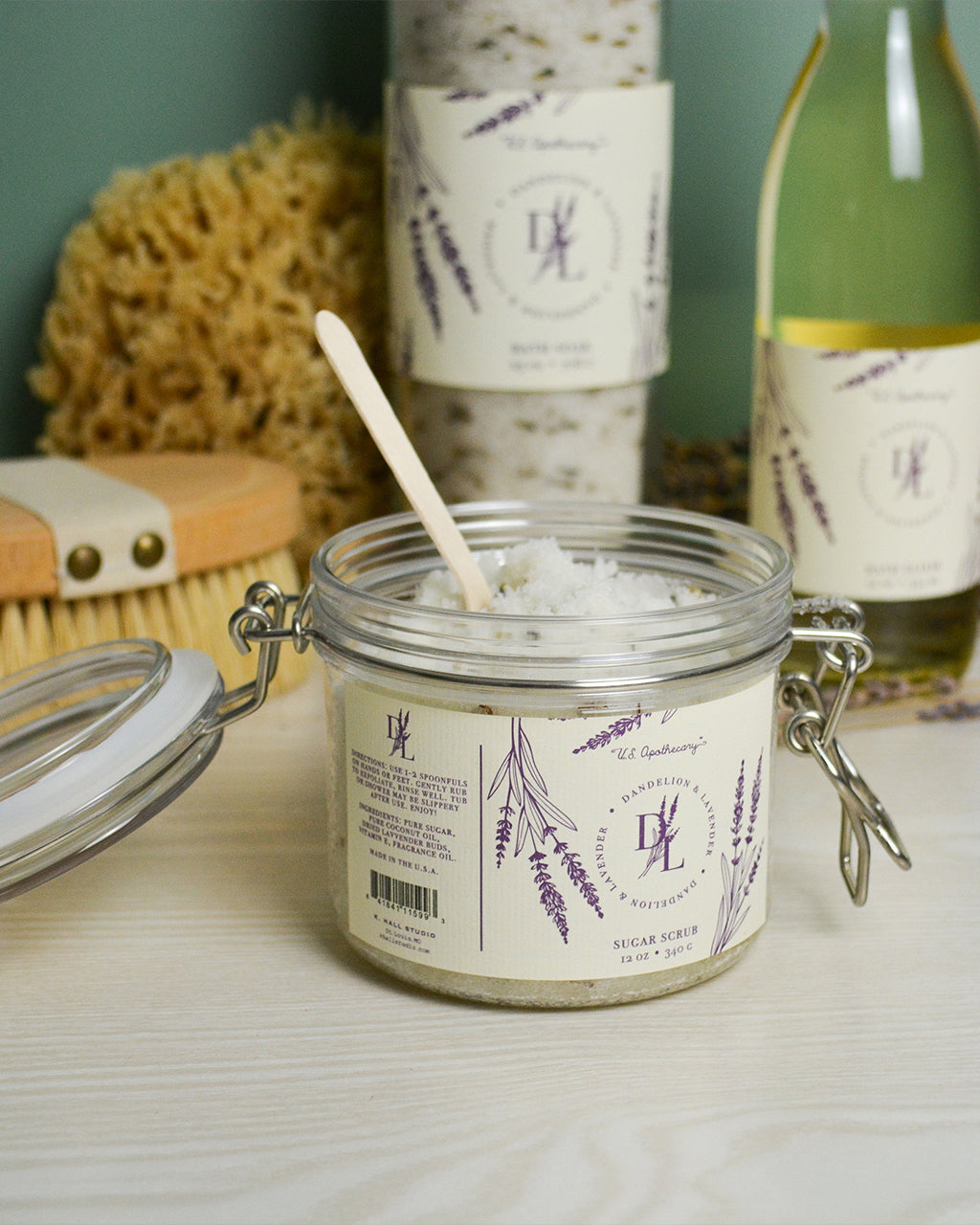 Dandelion & Lavender Sugar Scrub
