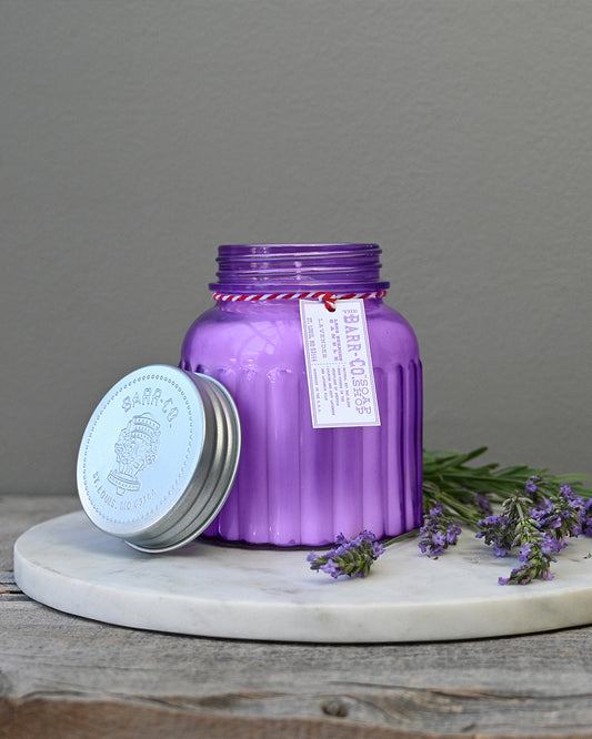 Barr-Co. Lavender Apothecary Jar Candle