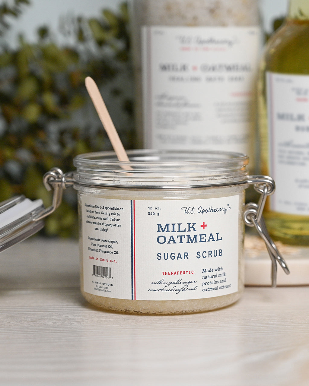 Milk + Oatmeal Sugar Scrub