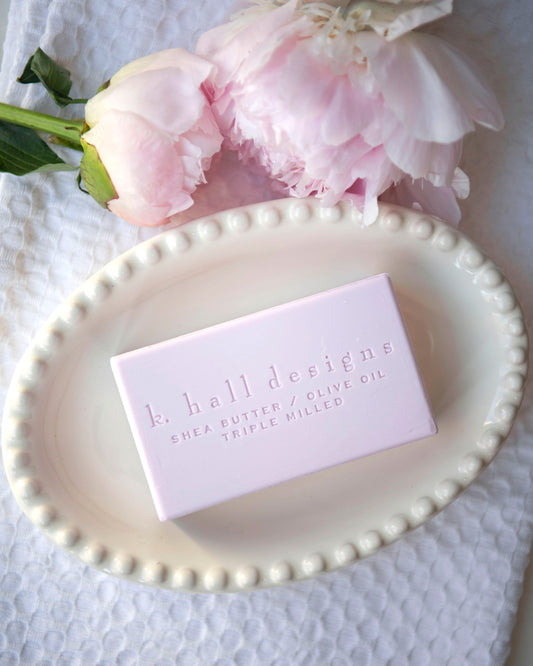 Peony Triple Milled Bar Soap