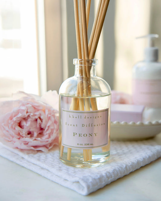 Peony Scent Diffuser Kit