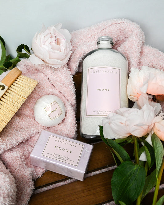 Peony Bath Soak Salt