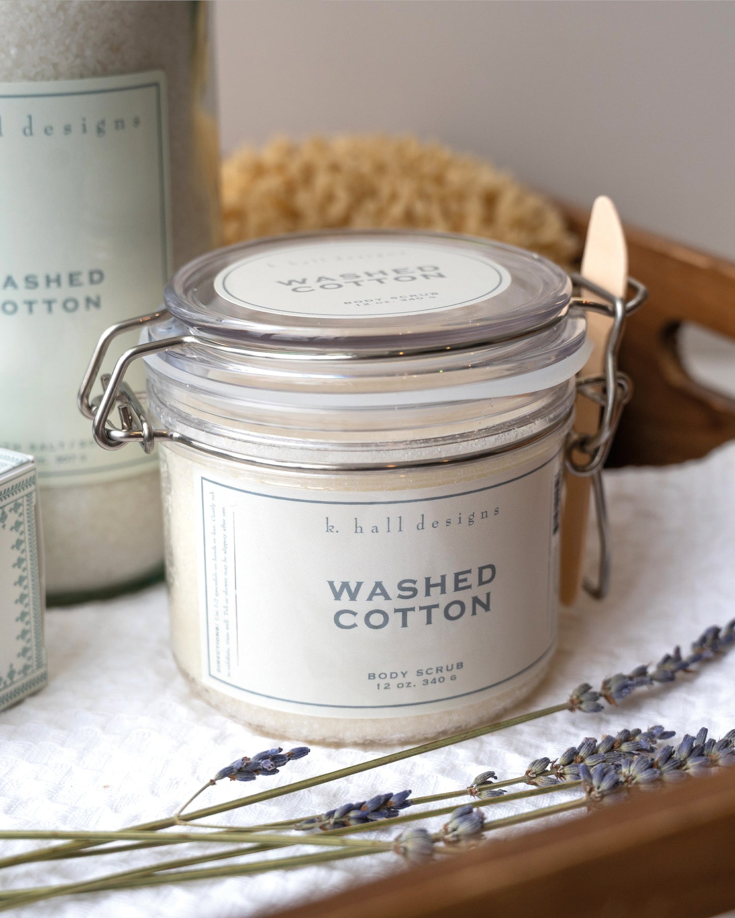 Washed Cotton Body Scrub