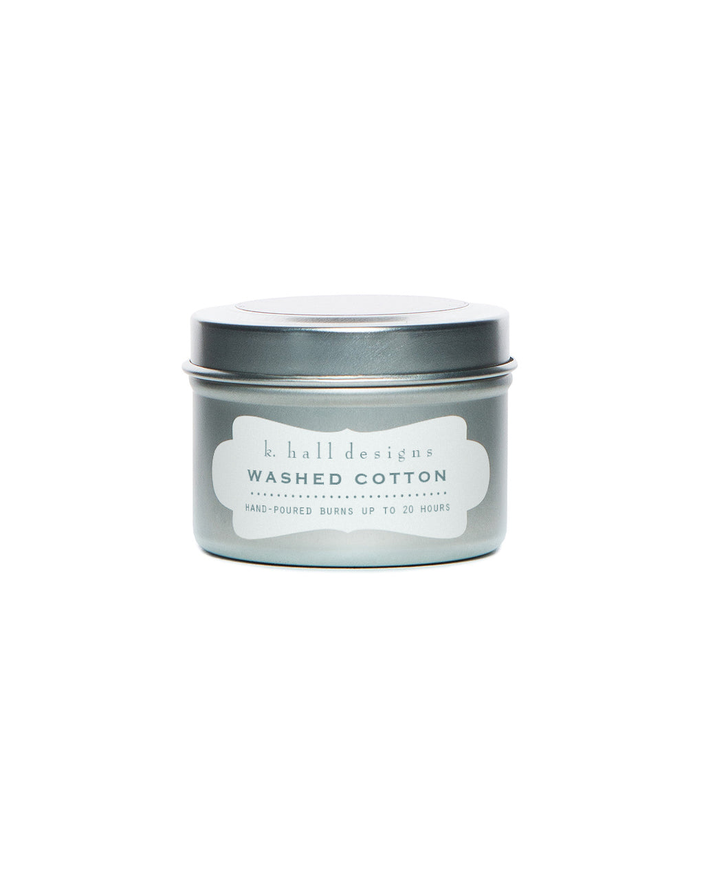Washed Cotton Travel Candle