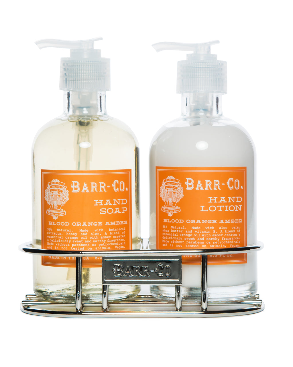 Blood Orange Amber Duo Caddy Set
