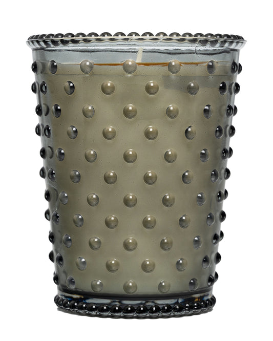 No. 482 Autumn Fields Hobnail Glass Candle