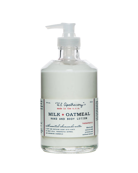 Milk + Oatmeal Hand and Body Lotion | K. Hall Studio