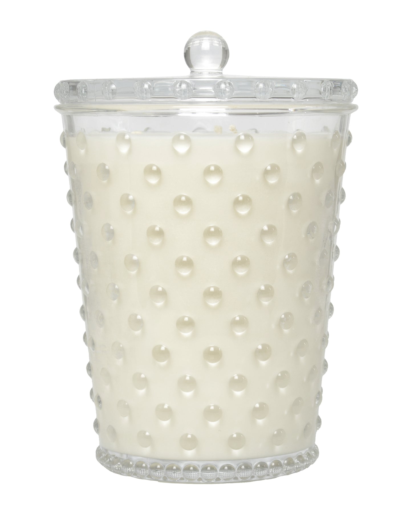 Grande Scotch Pine Hobnail Glass Candle