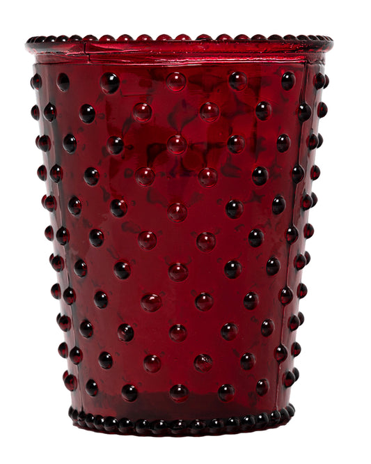 No. 29 Reindeer Empty Hobnail Glass