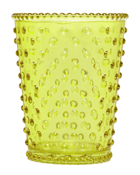 No. 347 Prairie Grass Empty Hobnail Glass