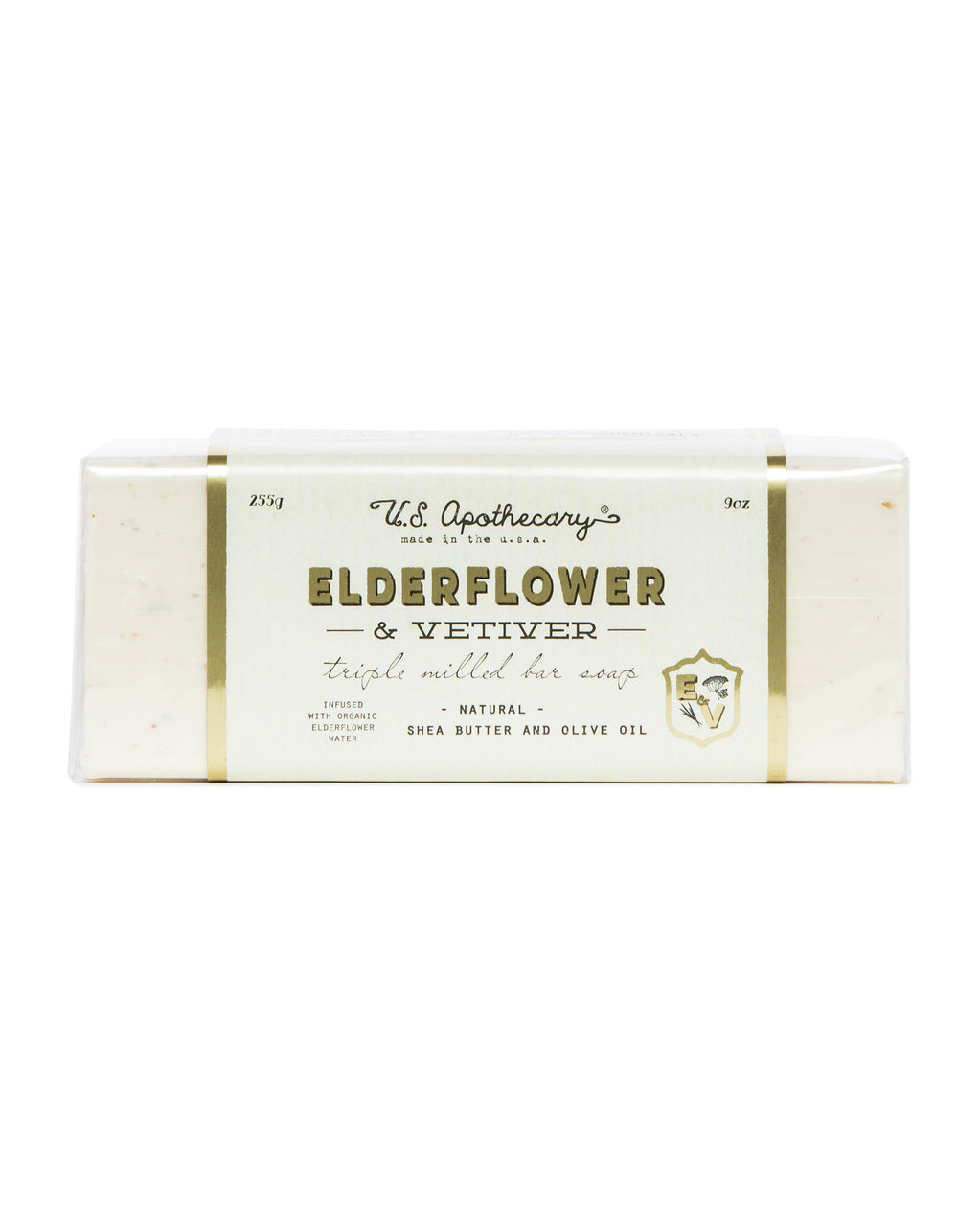 Elderflower & Vetiver Triple Milled Bar Soap
