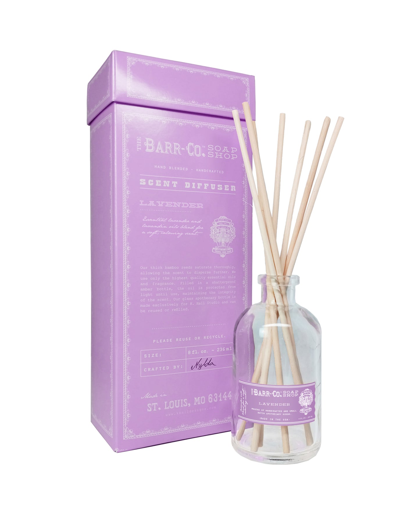 Barr-Co. Lavender Scent Diffuser Kit