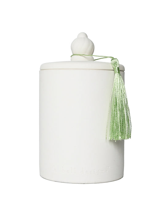 Moss Ceramic Candle