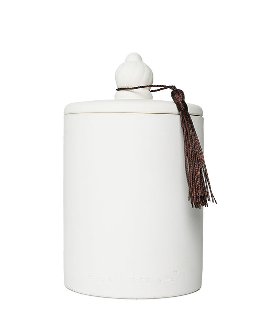 Cypress & Cassis Ceramic Candle