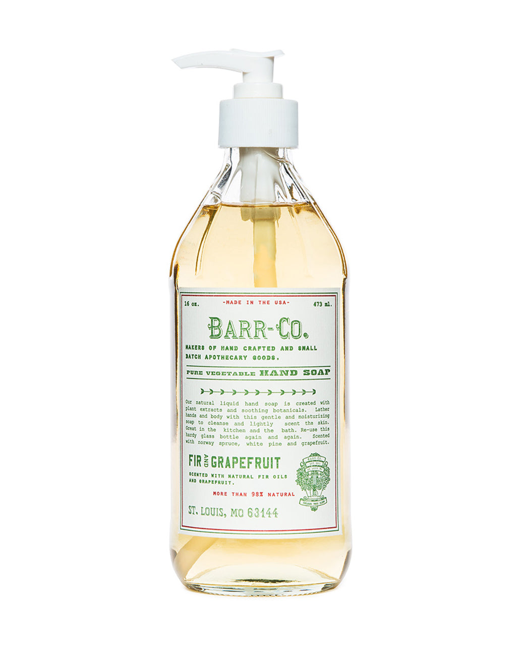 Fir & Grapefruit Liquid Hand Soap