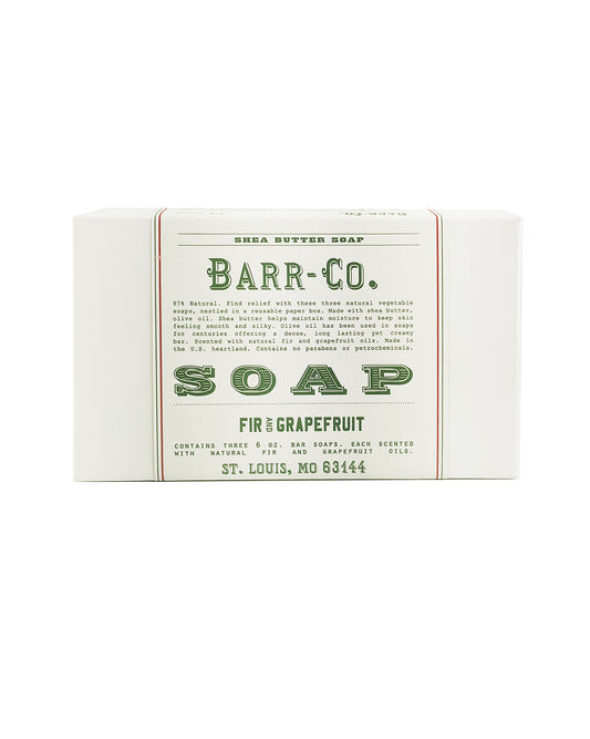 Fir & Grapefruit Bar Soap Gift Set