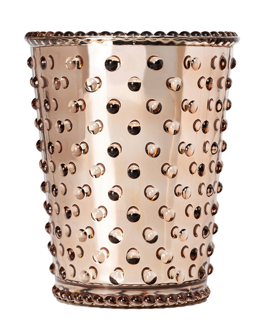No. 54 Chrome Fir & Grapefruit Hobnail Glass Candle