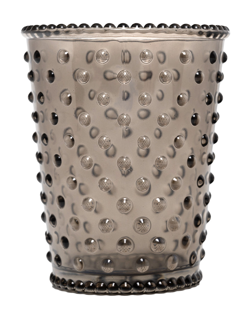 No. 55 Champagne Empty Hobnail Glass