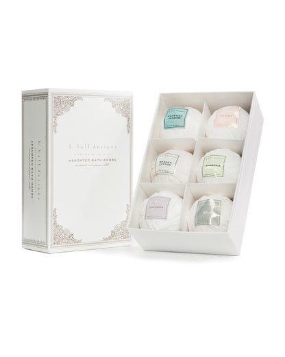 K. Hall Designs Assorted Bath Bomb Set